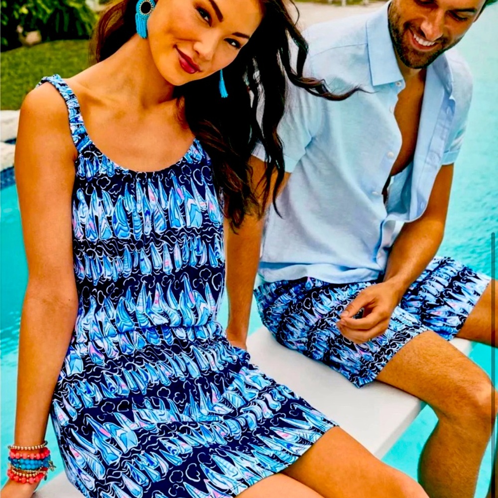 Lilly Pulitzer Loro Romper NWT